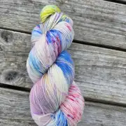 Hand-Dyed Yarn: 100% Merino, 4 ply - 5 2 image 1
