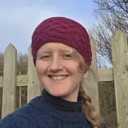 Hand Knitted cashmere & lambswool  headband/cowl image 7