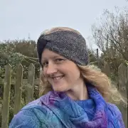 Hand Knitted UistWool headband image 3