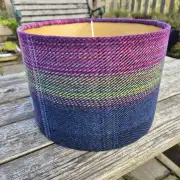 Two Sisters Tweed luxury lampshade 30cm - Aurora image 4