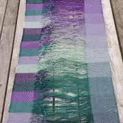 Textile Wall Art - 'tying-in' image 1