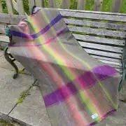 Two Sisters Tweed Throw Lambswool image 1