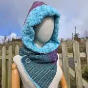 Two Sisters Tweeds Hooded scarf image 1