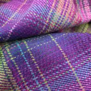 Two Sisters Tweed Fabric - Purple Aurora image 9