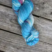 Hand-Dyed Yarn: 100% Merino, aran image 2