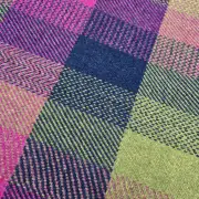 Two Sisters Tweed Fabric - Aurora Check #2 image 1