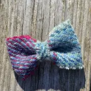 Three Sisters Tweed Hair Barrette image 1