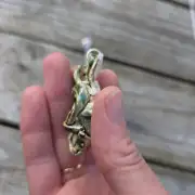 Ceramic Necklace seaweed tangle image 4