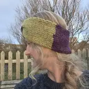 Hand Knitted icelandic headband image 2