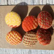 Three Sisters Tweed Buttons - 5 2 image 1