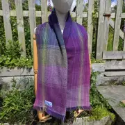 Three Sisters Tweed Scarf - Aurora image 1