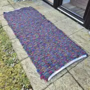 Handwoven pure wool rug image 3