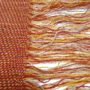Textile Wall Art - 'tying-in' image 2
