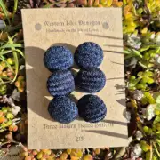 Three Sisters Tweed Buttons image 1
