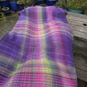 Two Sisters Tweed Fabric - Purple Aurora image 5