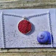 Harris tweed necklace image 1
