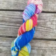 Hand-Dyed Yarn: 100% Merino, aran image 1