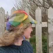 Harris Tweed cap hat 56cm image 2