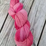 Hand-Dyed Yarn: Bluefaced Leicester, lace image 1