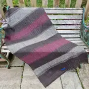 Gotland x hebridean tweed throw image 4