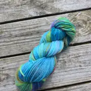 Hand-Dyed Yarn: 100% Merino, aran - 2 2 image 1