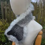 Sheepskin and our gotland tweed wool collar image 5