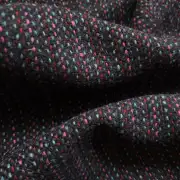 Two Sisters Tweed Fabric - navy retreat image 4