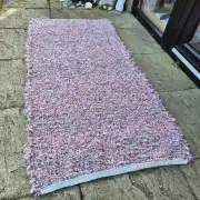 Handwoven pure wool rug image 1