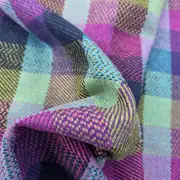 Two Sisters Tweed Fabric - Aurora Check #3 image 10