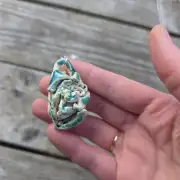 Ceramic Necklace seaweed tangle image 4