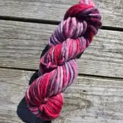 Hand-Dyed Yarn: 100% Merino, chunky - 1 2 image 1