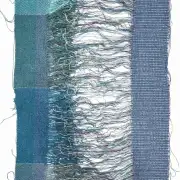 Textile Wall Art - 'tying-in' image 1