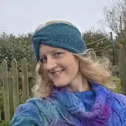 Hand Knitted merino headband image 4