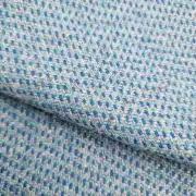 Two Sisters Tweed Fabric - grey sea image 1
