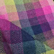 Two Sisters Tweed Fabric - Aurora Check #4 image 5