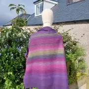 Three Sisters Tweed Shawl Lambswool - Aurora - 3 image 4