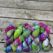Hand-Dyed Yarn: 100% Merino, 4 ply x5 image 1