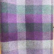 Three Sisters Tweed Fabric - thistle check image 2