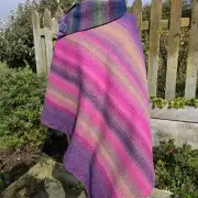 Two Sisters Tweed Poncho Cloak - Aurora image 2
