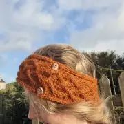Hand Knitted gotland headband image 3