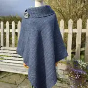 Two Sisters Tweeds Poncho Cloak image 1