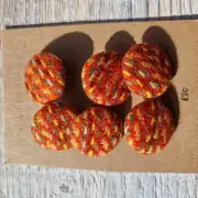Three Sisters Tweed Buttons - 5 3 image 1