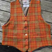 Harris Tweed Ladies Waistcoat image 2