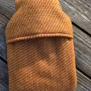 Large Hot Water Bottle with Cover image 1