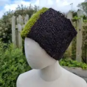 Hand Knitted gotland & hebridean cowl/ headband image 8