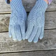 Hand dyed gloves - S image 2