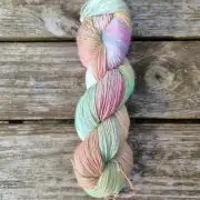 Hand-Dyed Yarn: Baby Alpaca & silk, 4 ply image 2