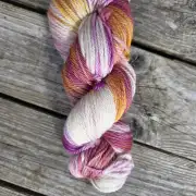 Hand-Dyed Yarn: 100% Merino, aran image 2