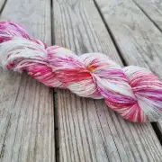 Hand-Dyed Yarn: 75% Merino, 25% Mulberry Silk, DK image 2