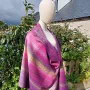 Three Sisters Tweed Shawl Lambswool - Aurora - 2 image 4